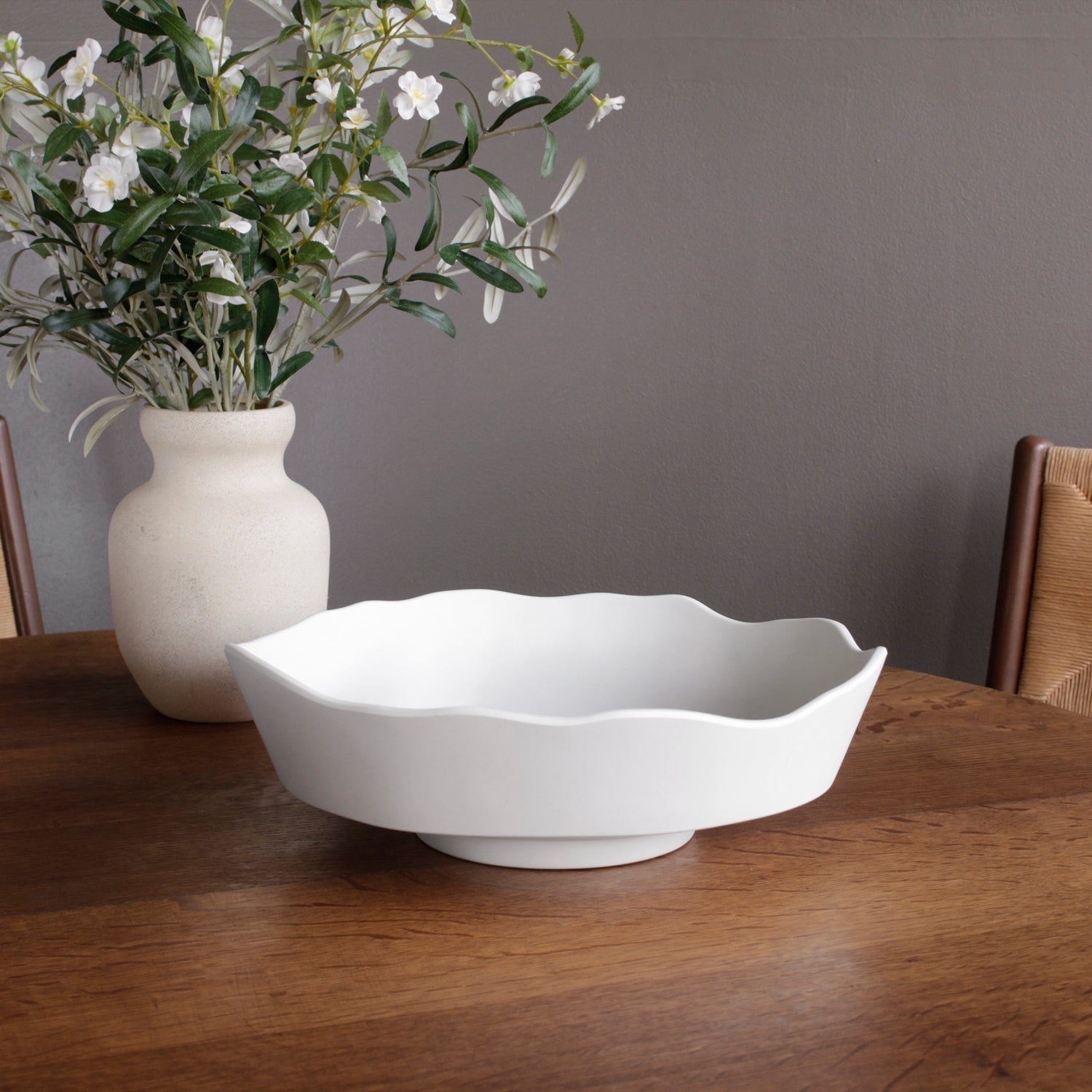 Beatriz Ball Servware Beatriz Ball VIDA Nube Dakota Large Bowl White