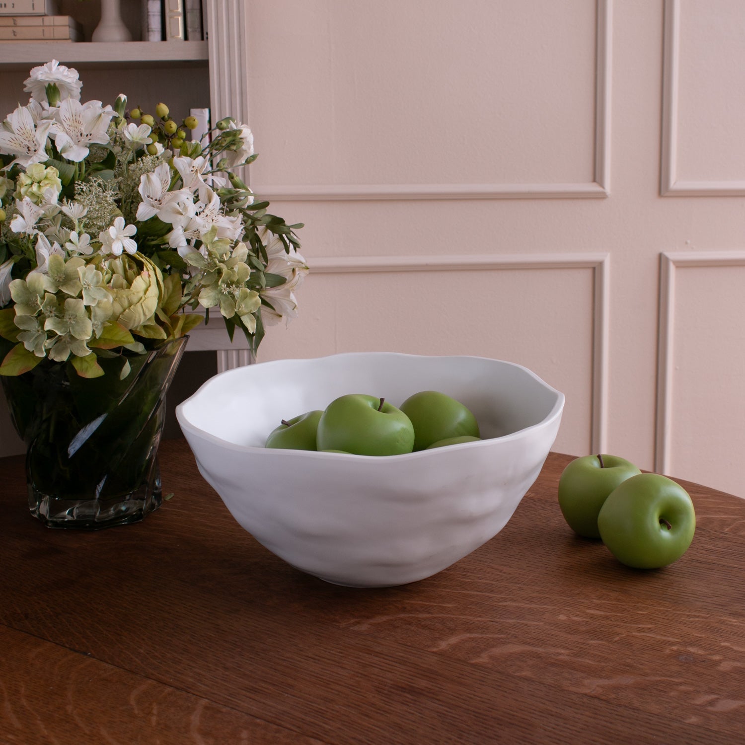 Beatriz Ball Serveware Beatriz Ball VIDA Nube Large Deep Round Bowl White