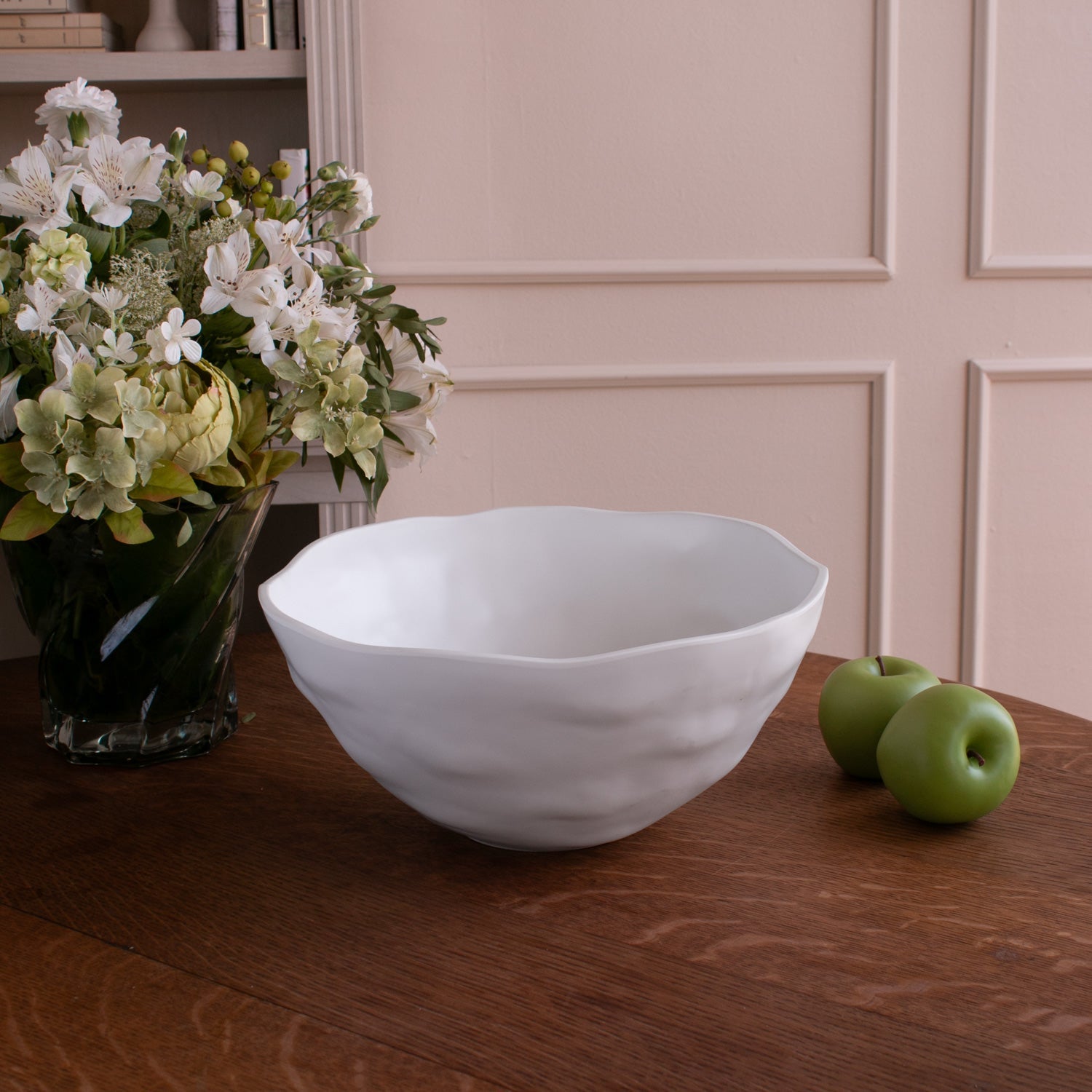 Beatriz Ball Serveware Beatriz Ball VIDA Nube Large Deep Round Bowl White