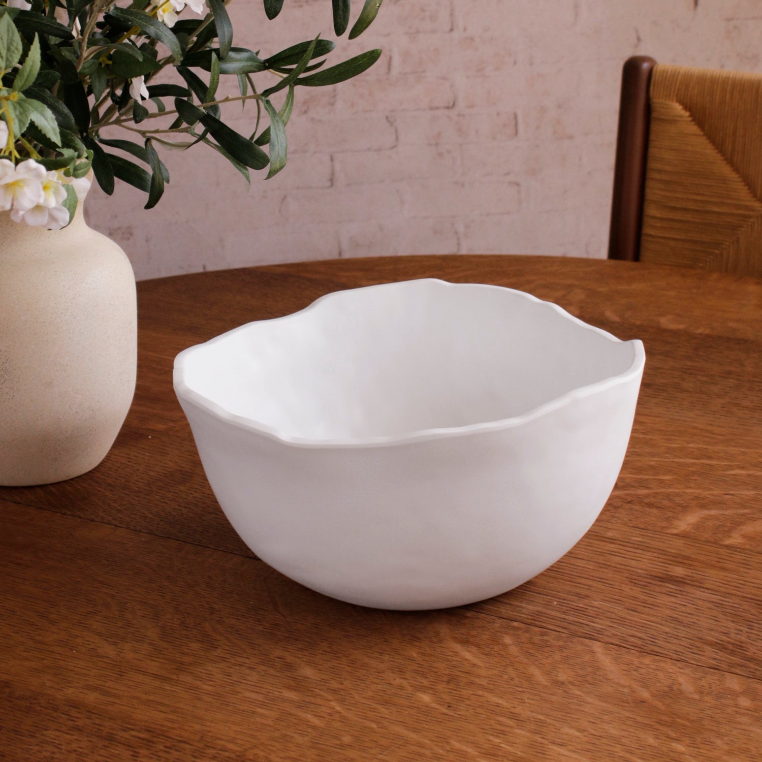 Beatriz Ball Serveware Beatriz Ball VIDA Nube Osaka Medium Bowl  White