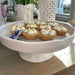 Beatriz Ball Serveware Beatriz Ball Vida Nube Round Pedestal Cake Plate (White)