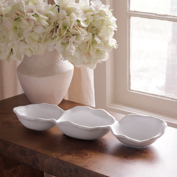 Beatriz Ball Serveware Beatriz Ball VIDA Nube Triple Dip (White)