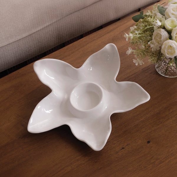 Beatriz Ball Serveware Beatriz Ball VIDA Ocean Starfish Chip & Dip (White)