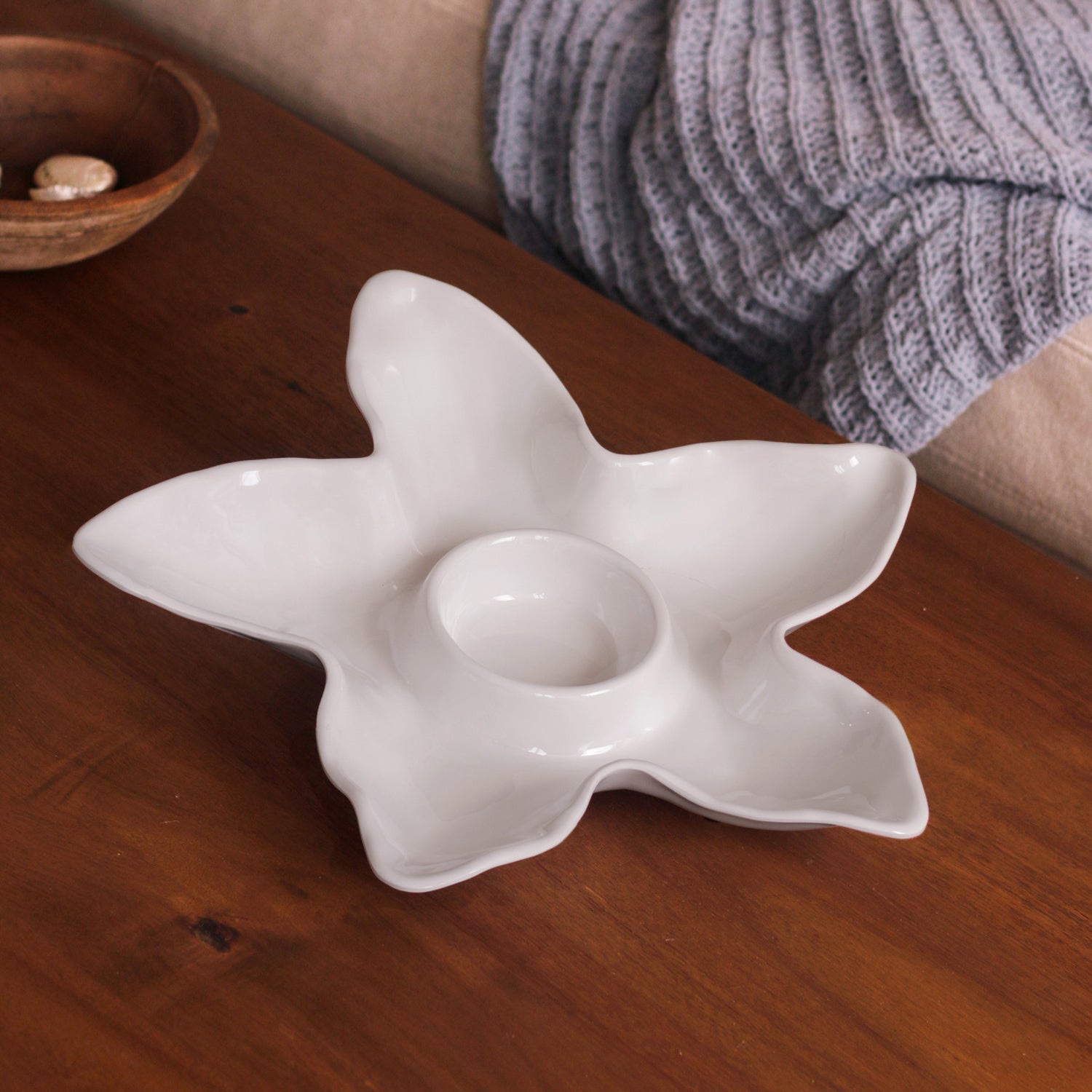 Beatriz Ball Serveware Beatriz Ball VIDA Ocean Starfish Chip & Dip (White)