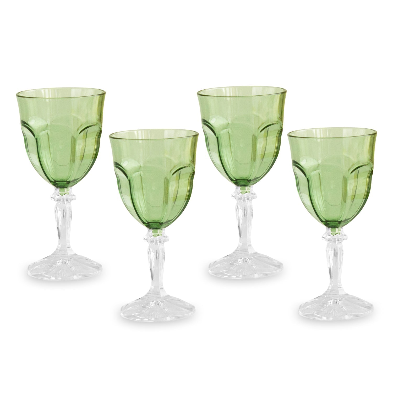 Beatriz Ball Giftware Beatriz Ball VIDA Octavia Acrylic All Purpose  Set of 4 (Green)