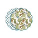 Beatriz Ball Giftware Beatriz Ball VIDA Pagoda and Lattice Reversible Placemats Set of 4 (Blue and Green)