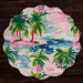 Beatriz Ball Giftware Beatriz Ball VIDA Palm Trees Reversible  Round Placemats Set of 4 (Multi)