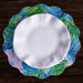 Beatriz Ball Giftware Beatriz Ball VIDA Pineapples & Palms Reversible  Round Placemats Set of 4 (Blue & Green)