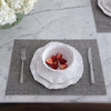 Beatriz Ball Giftware Beatriz Ball VIDA Rectangular Woven Placemats Set of 4 (Charcoal)