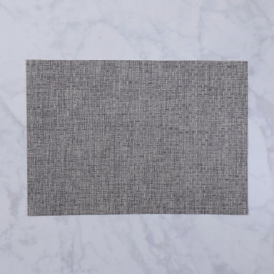 Beatriz Ball Giftware Beatriz Ball VIDA Rectangular Woven Placemats Set of 4 (Charcoal)