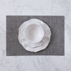 Beatriz Ball Giftware Beatriz Ball VIDA Rectangular Woven Placemats Set of 4 (Charcoal)