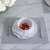 Beatriz Ball Giftware Beatriz Ball VIDA Rectangular Woven Placemats Set of 4 (Grey)