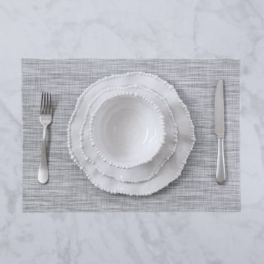 Beatriz Ball Giftware Beatriz Ball VIDA Rectangular Woven Placemats Set of 4 (Grey)