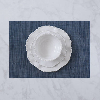 Beatriz Ball Giftware Beatriz Ball VIDA Rectangular Woven Placemats Set of 4 (Navy)