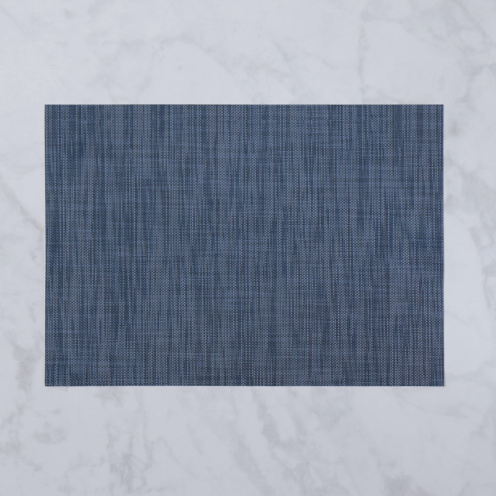 Beatriz Ball Giftware Beatriz Ball VIDA Rectangular Woven Placemats Set of 4 (Navy)