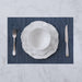 Beatriz Ball Giftware Beatriz Ball VIDA Rectangular Woven Placemats Set of 4 (Navy)