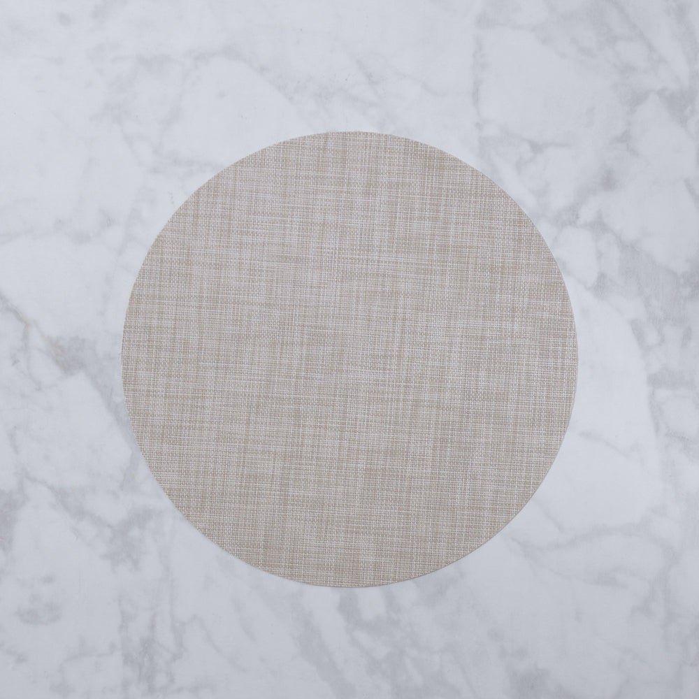 Beatriz Ball Giftware Beatriz Ball VIDA Round Woven Placemat Set of 4 (Natural)