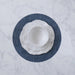 Beatriz Ball Giftware Beatriz Ball VIDA Round Woven Placemats Set of 4 (Navy)