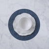 Beatriz Ball Giftware Beatriz Ball VIDA Round Woven Placemats Set of 4 (Navy)