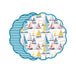 Beatriz Ball Giftware Beatriz Ball VIDA Sailboats and Stripes Reversible Placemats Set of 4 (Multi)