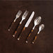 Beatriz Ball Serveware Beatriz Ball VIDA Tortoise and Gold Stainless Flatware Set of 5 (Gold)