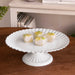 Beatriz Ball Serveware Beatriz Ball VIDA Vienna Pedestal Cake Plate White