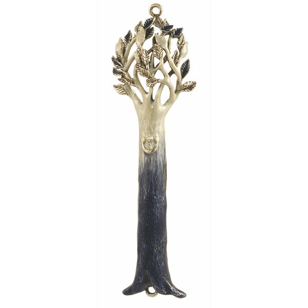 Quest Collection Tree Seasons Mezuzah - Blue