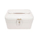 Brouk & Co Giftware Abby Jewelry & Cosmetic Case Pearl White