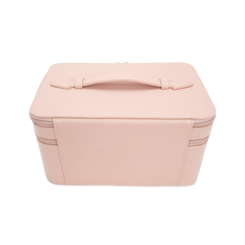 Brouk & Co Giftware Abby Jewelry & Cosmetic Case Pearl White