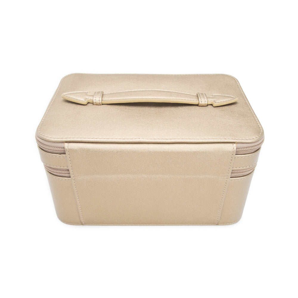 Brouk & Co Giftware Abby Jewelry & Cosmetic Case Pearl White