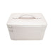 Brouk & Co Giftware Abby Jewelry & Cosmetic Case Pearl White