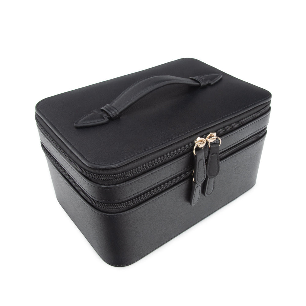 Brouk & Co Giftware Abby Jewelry & Cosmetic Case Pearl White