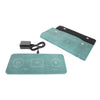 Brouk & Co Giftware Blue Ace 3 in 1 Portable Wireless Fast Charging Pad