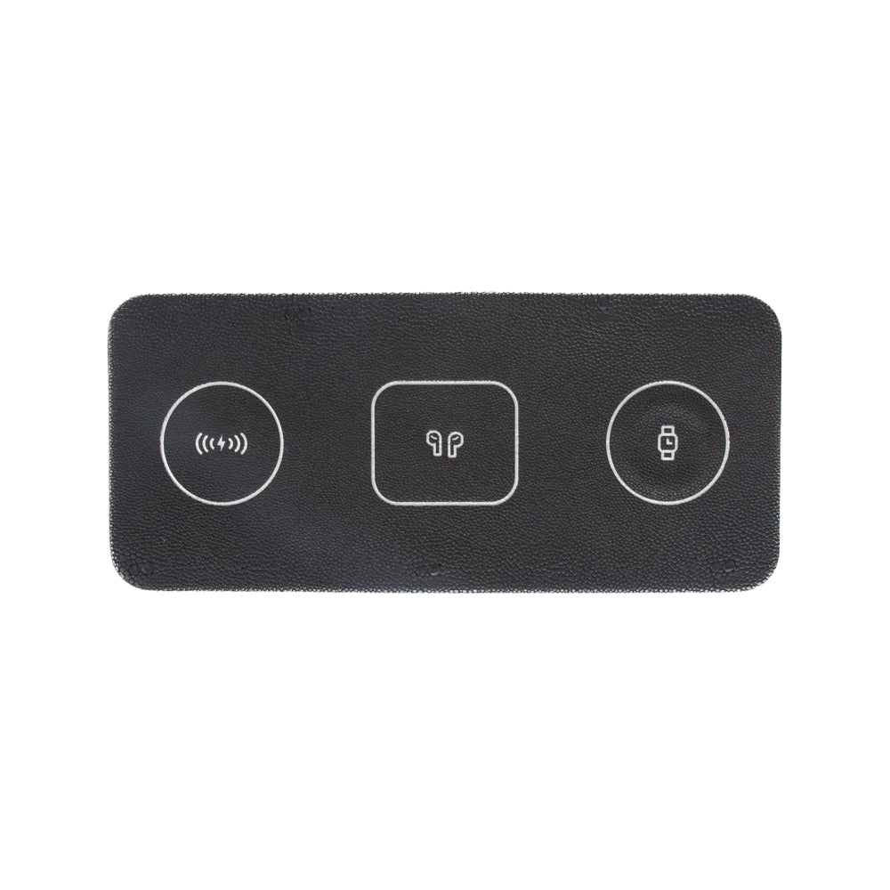 Brouk & Co Giftware Ace 3 in 1 Portable Wireless Fast Charging Pad