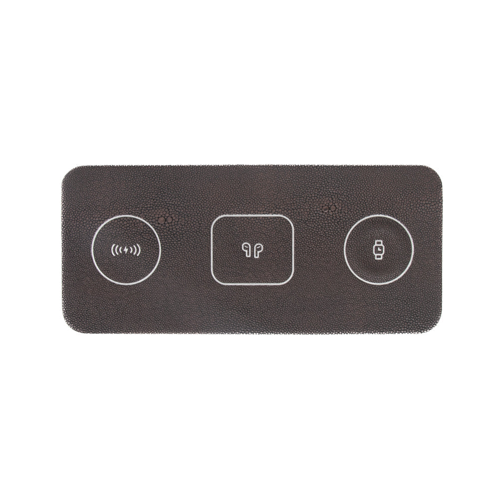 Brouk & Co Giftware Ace 3 in 1 Portable Wireless Fast Charging Pad