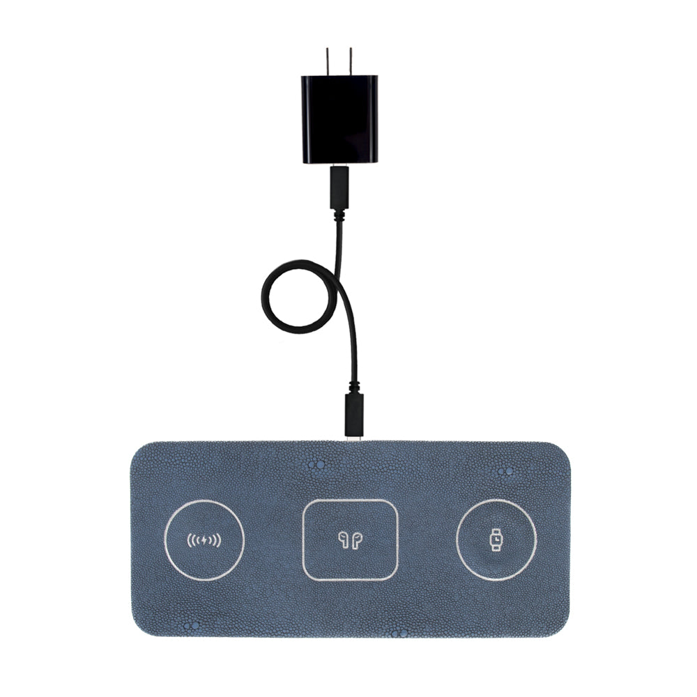 Brouk & Co Giftware Ace 3 in 1 Portable Wireless Fast Charging Pad