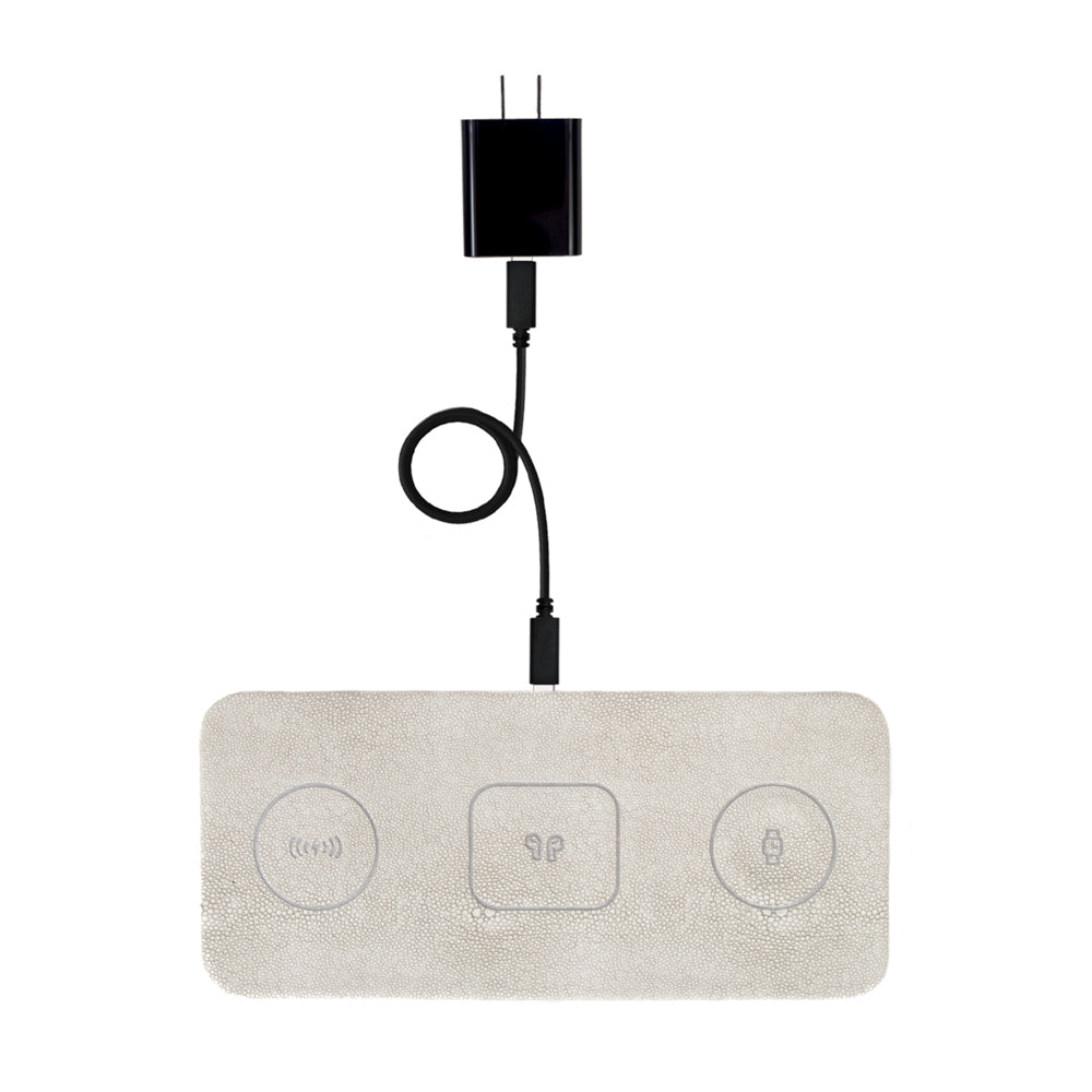 Brouk & Co Giftware Ace 3 in 1 Portable Wireless Fast Charging Pad