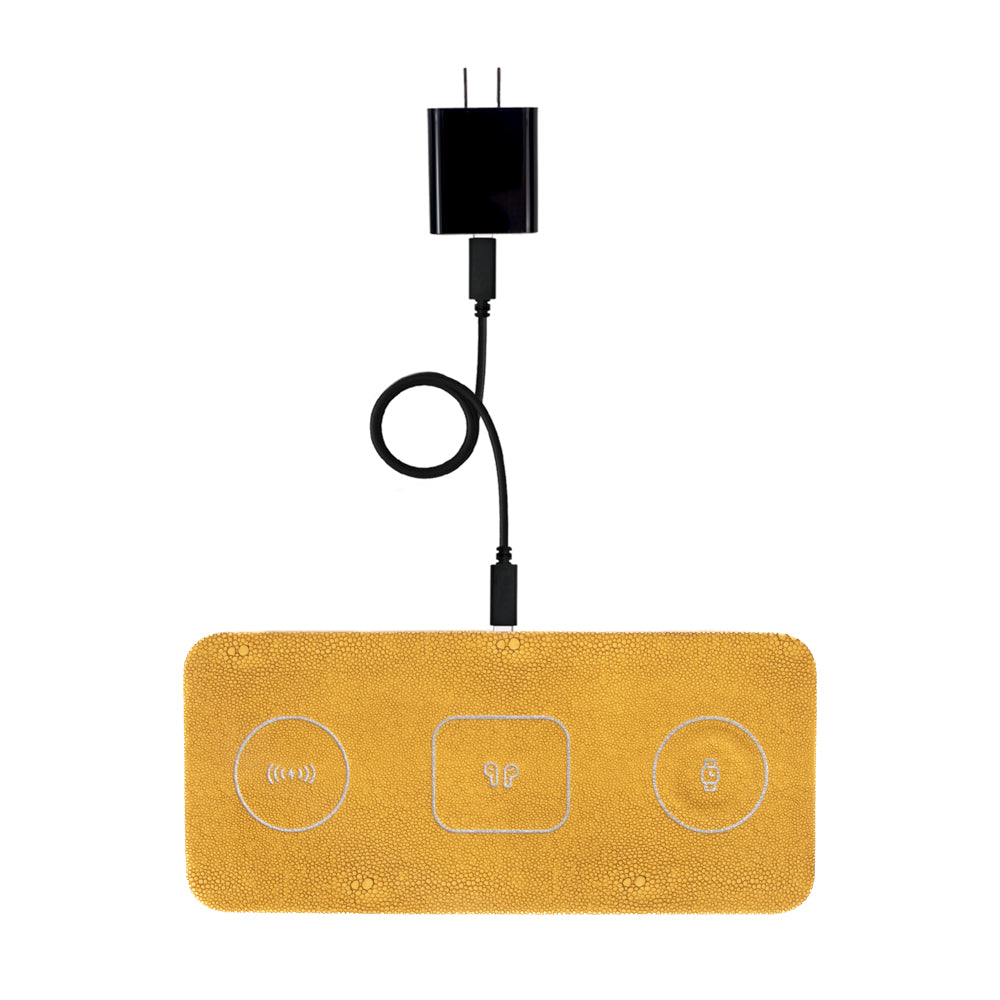 Brouk & Co Giftware Ace 3 in 1 Portable Wireless Fast Charging Pad