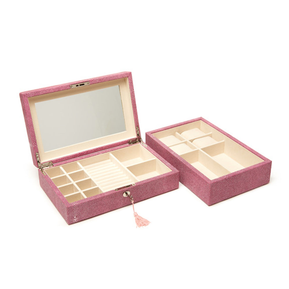 Brouk & Co Giftware Aiden Stackable Jewelry Box - Set of 2