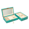 Brouk & Co Giftware Green Aiden Stackable Jewelry Box - Set of 2