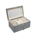 Brouk & Co Giftware Grey Aiden Stackable Jewelry Box - Set of 2