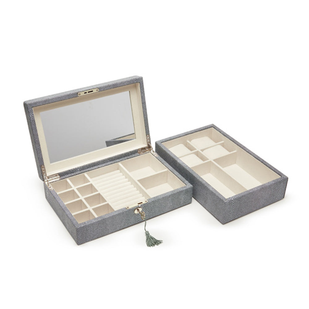Brouk & Co Giftware Aiden Stackable Jewelry Box - Set of 2