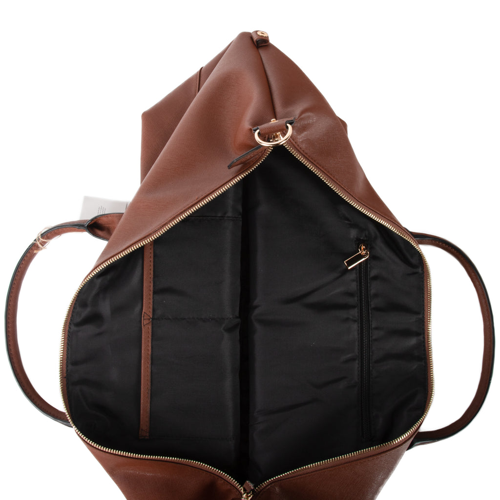 Brouk & Co Giftware Alexa Duffel Bag (Chestnut)