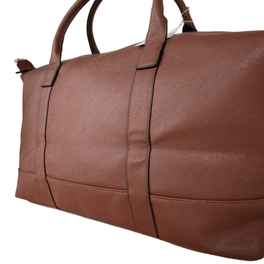 Brouk & Co Giftware Alexa Duffel Bag (Chestnut)