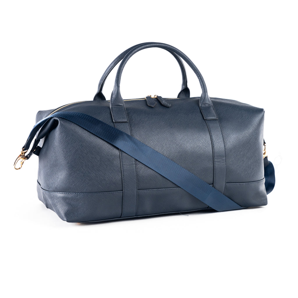 Brouk & Co Giftware Alexa Duffel Bag (Navy Blue)