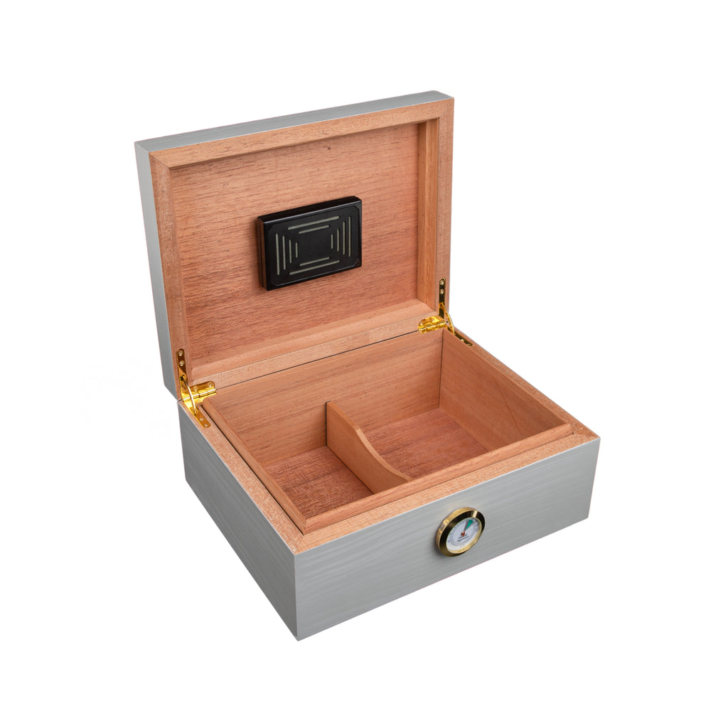Angelo Mini Humidor Angelo Cigar Humidor (Natural Grey) — ShopTheAddison