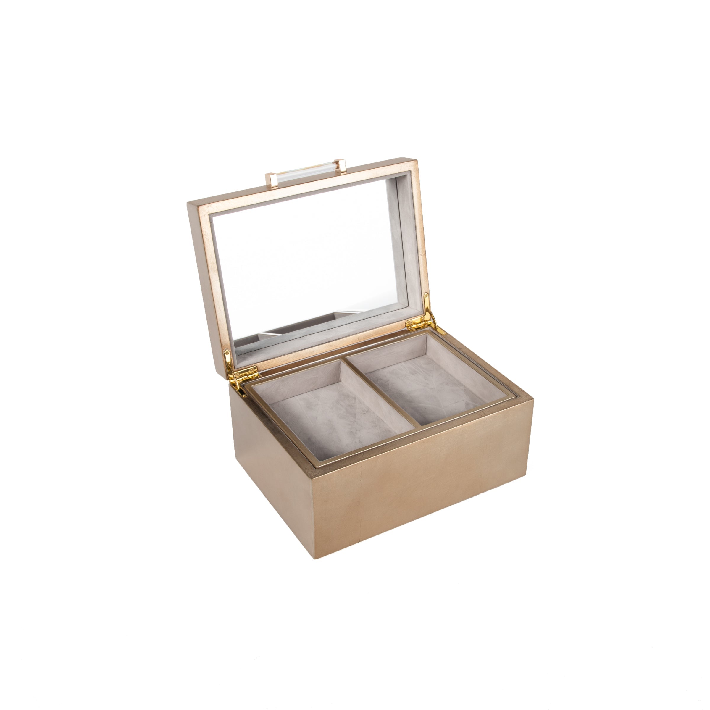 Brouk & Co Giftware Athena Jewelry Box Silver
