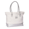 Brouk & Co Giftware Aubrey Tote Bag (Bright Silver)