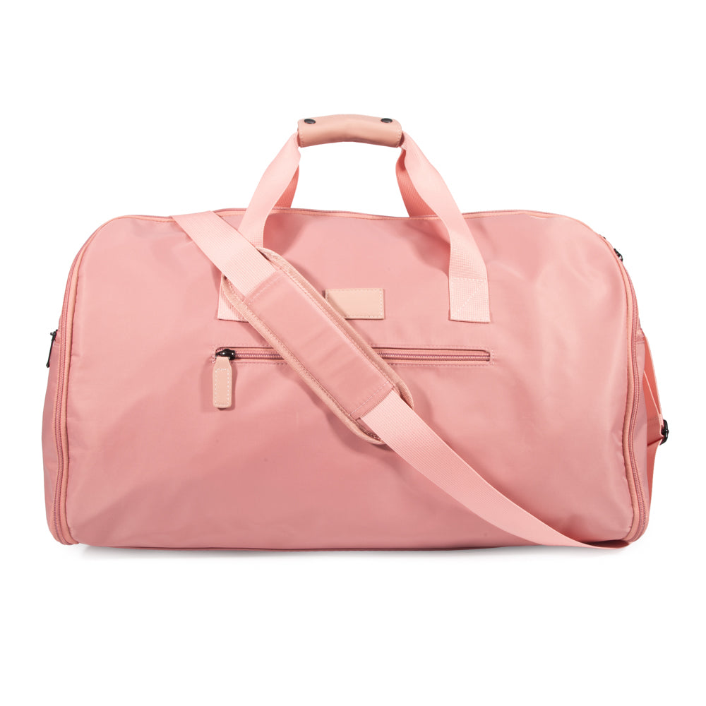 Brouk & Co Giftware Avery Garment & Duffel Bag Dusty Pink