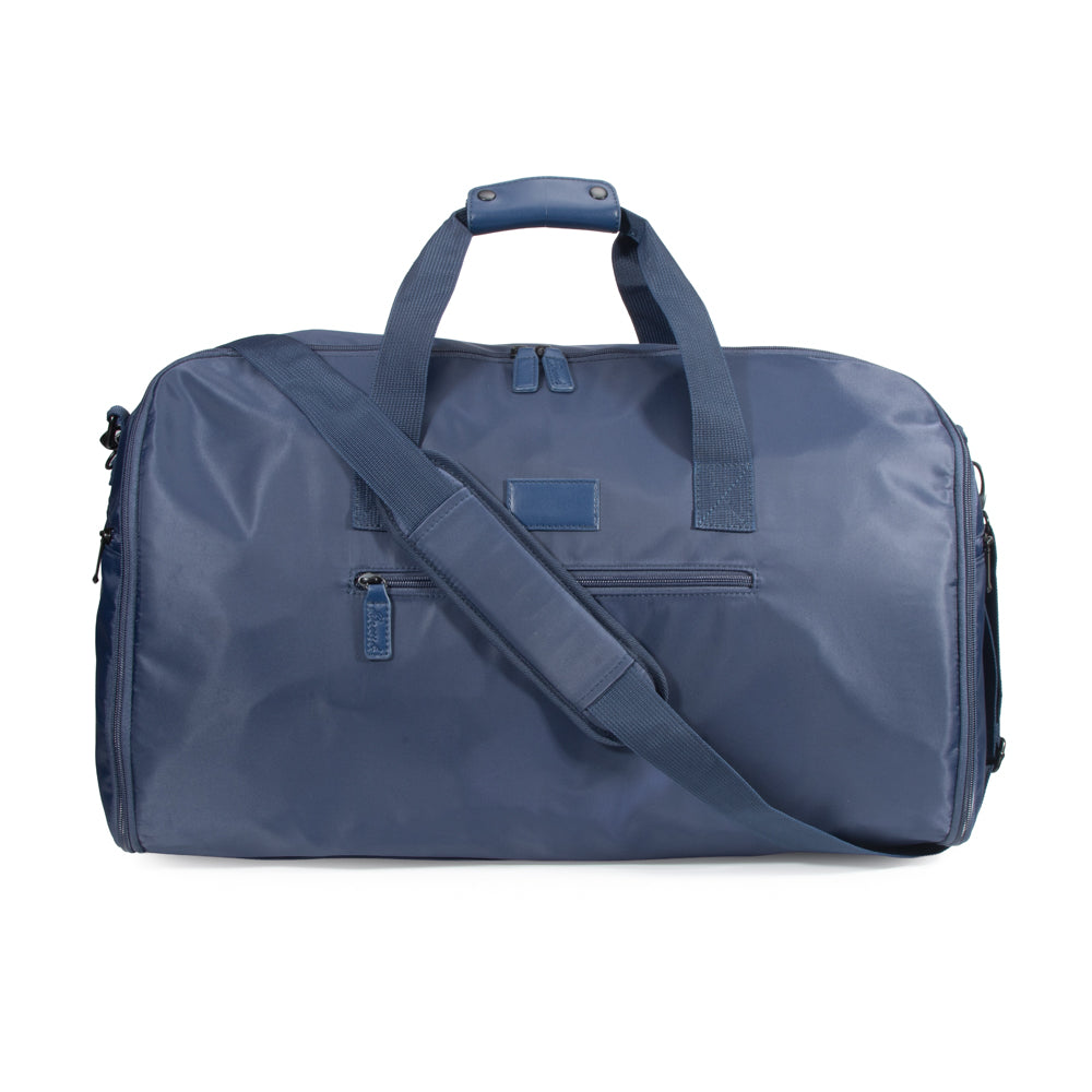 Brouk & Co Giftware Avery Garment & Duffel Bag Navy